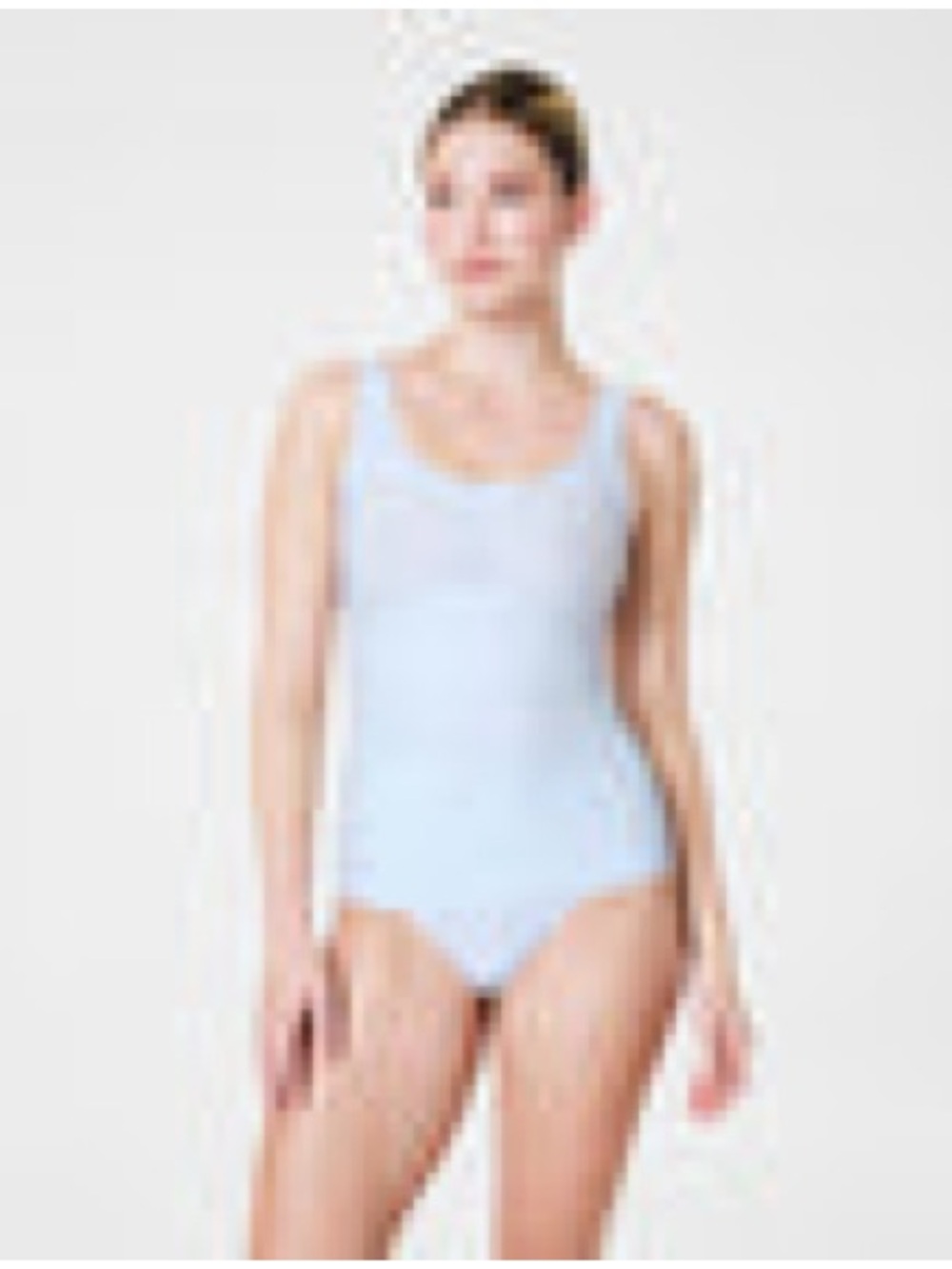 Spanx Supima® Cotton Tank | Sky Color Size L